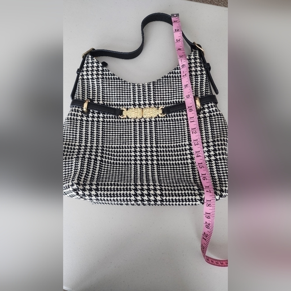 Talbots Herringbone Hobo Tote - Picture 3 of 7
